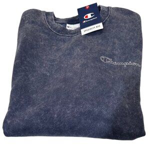 Champion Special Dye Sweatshirt | Faded Denim Color | XL